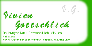 vivien gottschlich business card